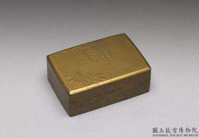 图片[2]-Small lacquer box with autumn vines decor, Ch’ing dynasty-China Archive